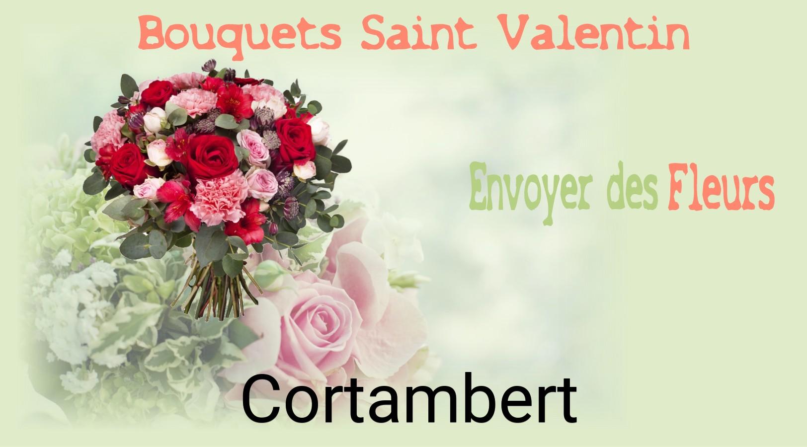 Roses de Saint-Valentin livrées à Cortambert